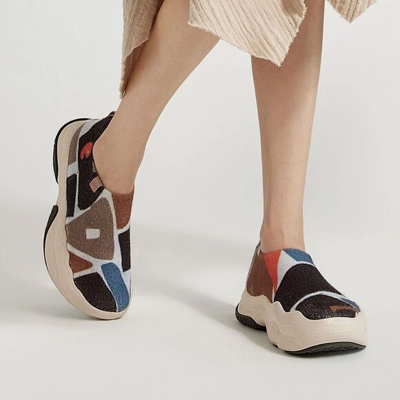 UIN Women's Walking Shoes Slip On Sneaker (COLORED STONE TRACK TOLEDO V) No Box - Picture 10 of 11